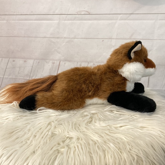 Douglas The Cuddle Toy Laying Red Fox #1835 Plush Stuffed Animal - Picture 4 of 12